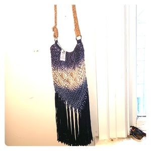 Chico’s Ombré Crochet crossbody bag